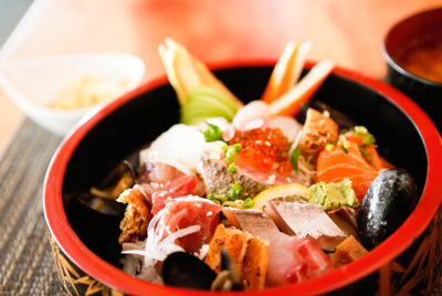 Aperçu menu 5: chirashi royal