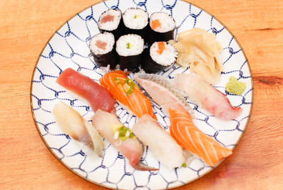 Aperçu menu 16: sushi alacarte