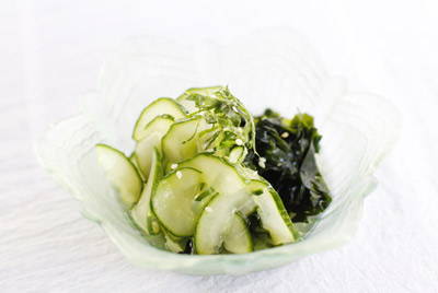 Aperçu menu 7: wakame kyuri su